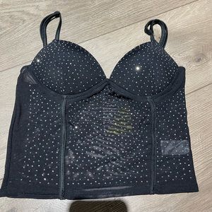 Large Rhinestone Top